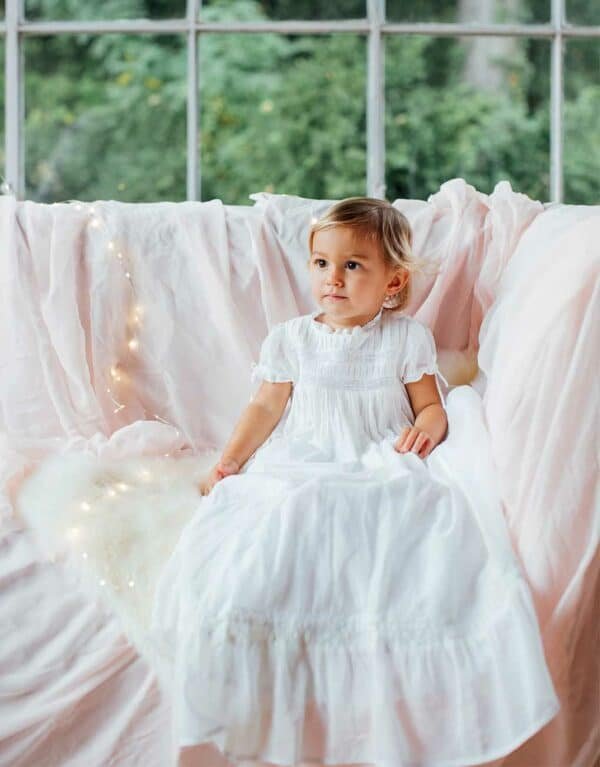 Robe Charlotte Baptême 18 mois - Les petits Inclassables