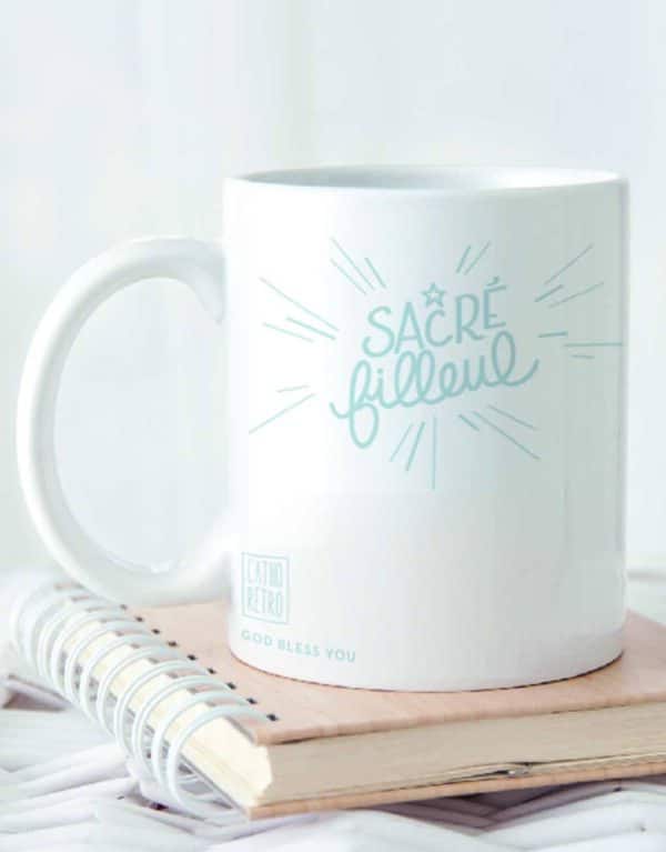 Mug sacré filleul - Catho Retro