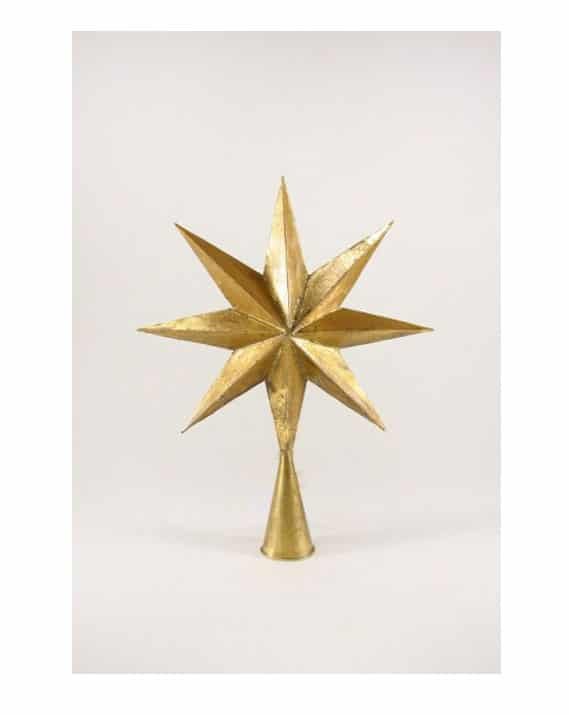 Cocotte ronde Signature sapin de Noël avec bouton étoile doré