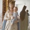 Statue vintage Vierge à l'Enfant
