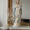 Statue vintage Vierge à l'Enfant