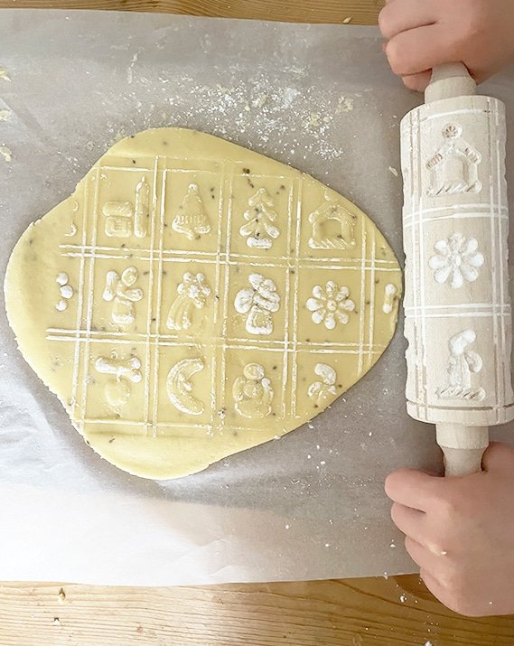 Rouleaux à pâtisserie motif Noël 3D Edition spéciale