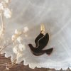 Pendentif colombe personnalisable | Or 18 carats