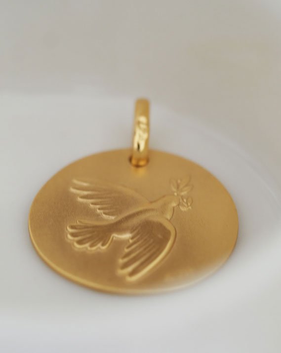 Médaille douce colombe