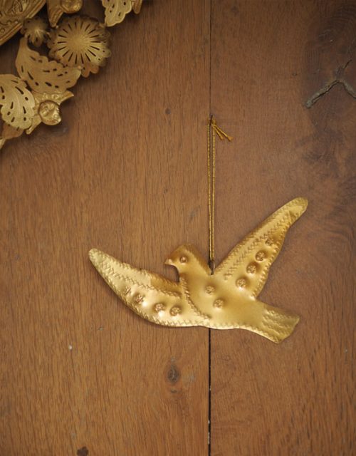 Ex-Voto Saint Esprit en laiton