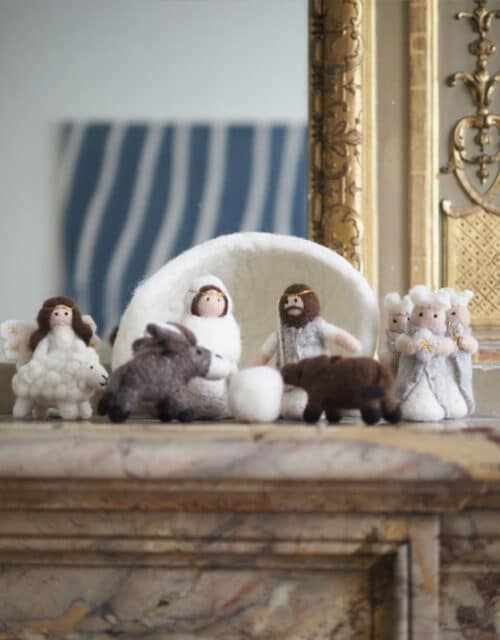 Crèche en Laine Foulée