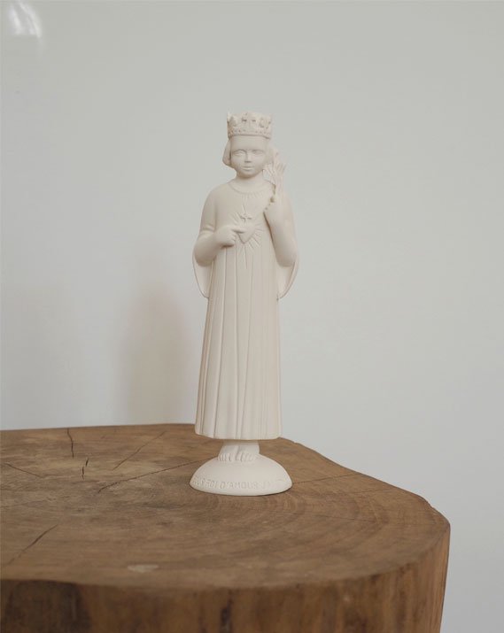 Statuette Jésus Roi d'Amour - 13 cm