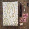 agenda catho retro vierge fleurie