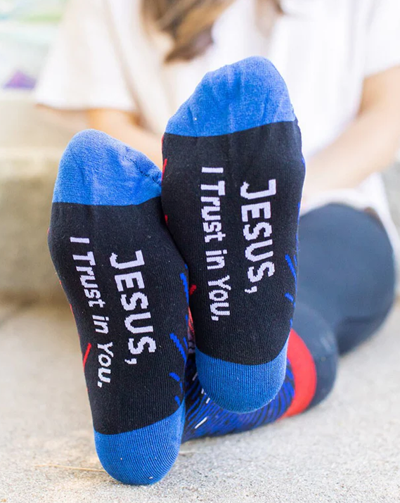 Chaussettes Jésus Miséricordieux Adulte