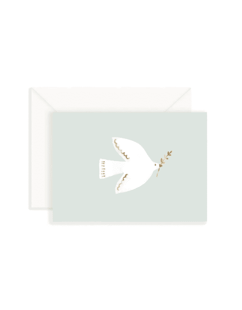 Carte Colombe et Dorures | Catho Rétro X My Lovely Thing
