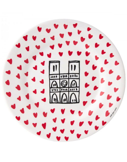 Assiette Notre Dame de Paris - Catho Rétro
